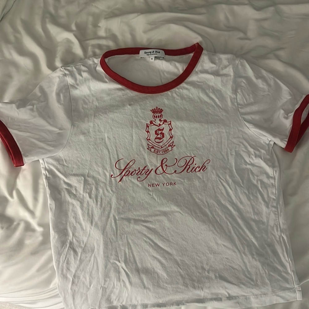 Sporty and rich t shirt